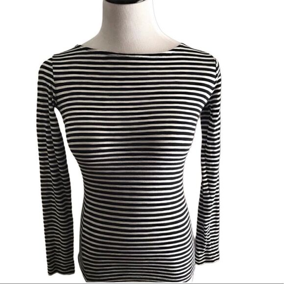 J. Crew Striped Painters Long Sleeve T-Shirt Sz XS - Picture 1 of 7